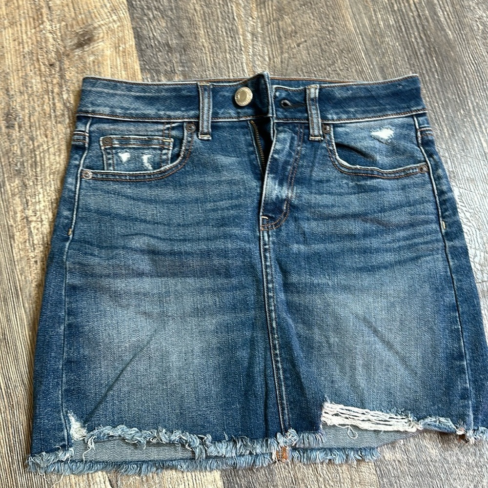 American Eagle Denim Skirt - Size 2